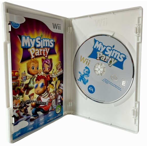 My Sims Party (Nintendo Wii, 2009)  With Manual - Picture 3 of 4